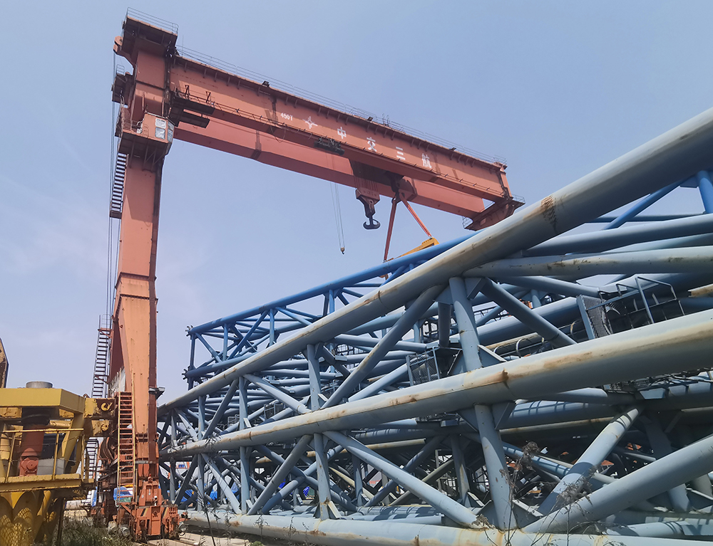 中交三航起重設備配裝微特起重機監控系統